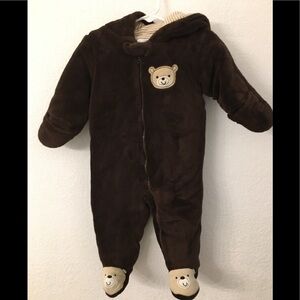 Small Wonders bear onesie size 12 months